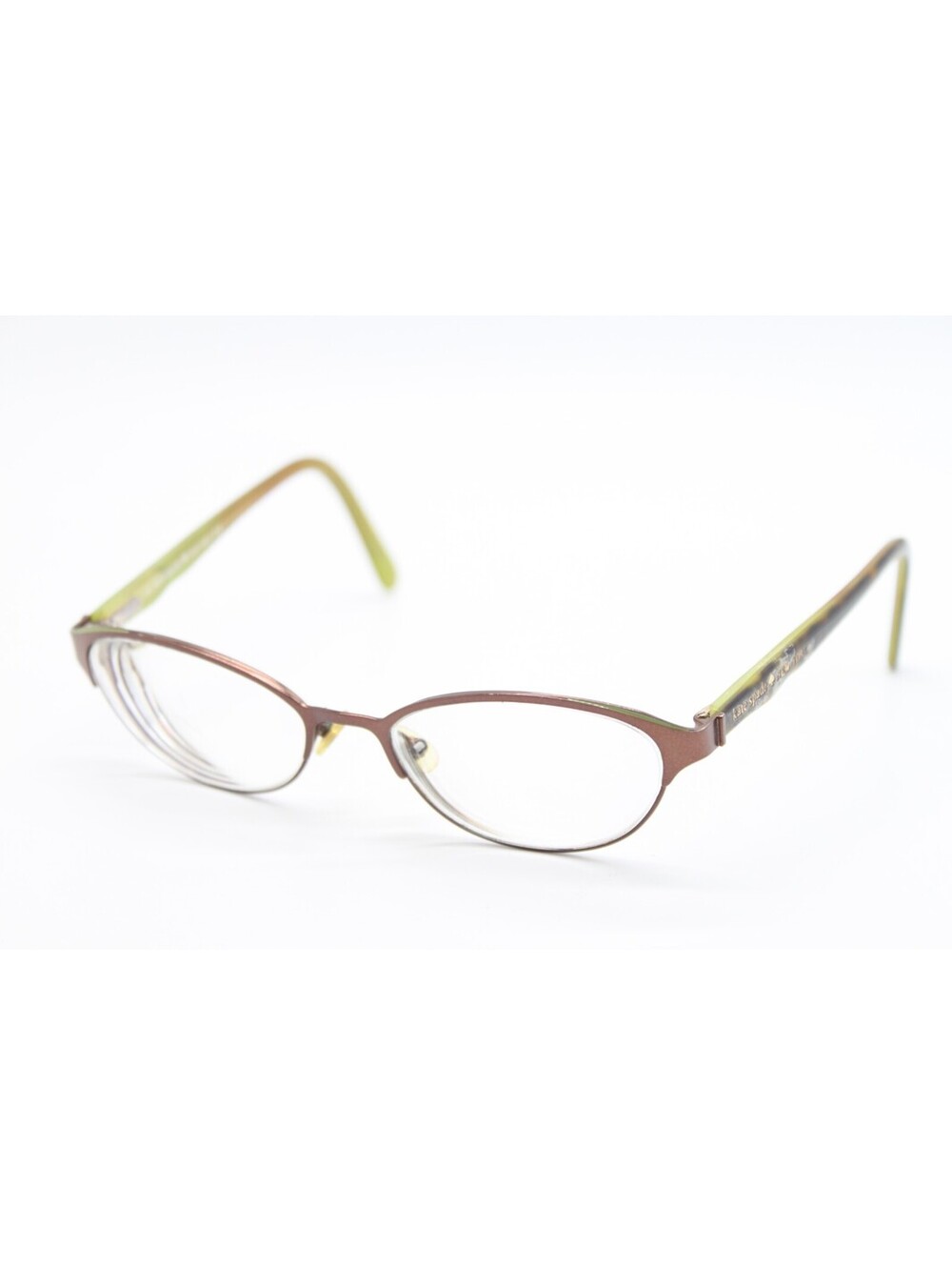 KATE SPADE NEW YORK CARIS METALLIC BROWN GREEN AUTHENTIC EYEGLASSES 50-16